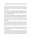 Concepto básico de los inventarios y relevancia en el ámbito logístico internacional