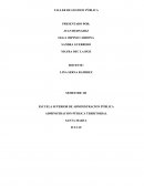 Taller Gestión Pública