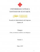 Ensayo China, un monstruo económico con inteligencia
