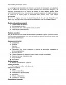 Instrumentos y técnicas de control