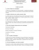 AUTOEVALUACIÓN.CUESTIONARIO CRIMINOLOGIA