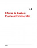 INFORME DE GESTION DE UNA EMPRESA GANADERA