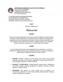 Administración “Prestos y Dispuestos” Planeación