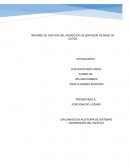 NFORME DE GESTIÓN DEL RIESGO EN UN SERVIDOR DE BASE DE DATOS