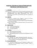 BASES DEL CONCURSO DE DANZAS INTERMUNICIPALES “XXIII RURAL TOURS HUAYLLAY 2019”