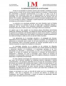 EL QUEHACER DOCENTE EN LA ACTUALIDAD