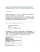 Funciones y actividades de Trabajo Social en Cuidados Paliativos