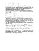 Ensayo del libro el tune