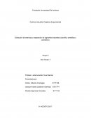 Química Industrial Orgánica Experimental Extracción de esencias y separación de pigmentos naturales (clorofila, xantofilas y carotenos)