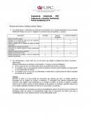 EPE Ingeniería y Gestión Ambiental Tarea Académica N°4