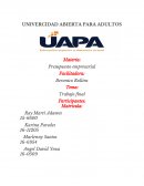 Proyecto final de presupuesto