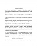 Explicar Fenomeno Economico