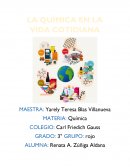 Quimica en vida cotidiana