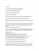 Preguntas planificación estrategica