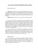 EL GESTO COMO HABLA SUBALTERNA