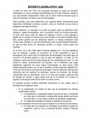 DECRETO LEGISLATIVO 1425
