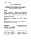 Practica No.2: ANÁLISIS DE SUELOS
