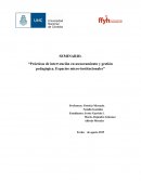 Prácticas de intervención en asesoramiento y gestión pedagógica. Espacios micro-institucionales