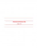 Ejemplo de proceso de producción