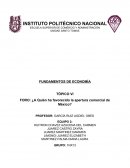 ¿A Quién ha favorecido la apertura comercial de México?
