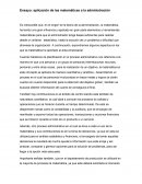 Aplicacion matematicas para la administracion