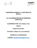 Desarrollo Humano Actividad 2. Objeto, fin y circunstancia