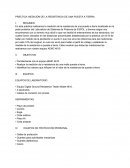 PRÁCTICA: MEDICIÓN DE LA RESISTENCIA DE UNA PUESTA A TIERRA