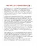 REPORTE INTELIGENCIA ARTIFICIAL