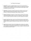 Los 5 Pilares de la Administration