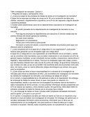 Taller investigación de mercados. Capítulo 3
