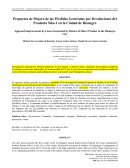 Propuesta de Mejora de las Pérdidas Generadas por Devoluciones del Producto Sika-1 en la Ciudad de Rionegro