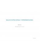 SALUD OCPACIONAL Y EPIDEMIOLOGÍA