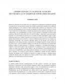 DISMINUCIÓN DE LA CALIDAD DE ATENCIÓN SECUNDARIA A LOS TIEMPOS DE ESPERA PROLONGADOS