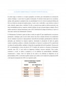 Analisis territorial y mapeo institucional