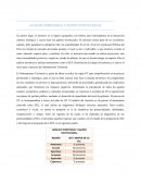 Analisis territorial y mapeo institucional