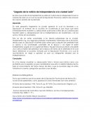 Leon declara independencia en Nicaragua