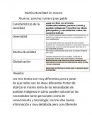 Multiculturalidad en mexico