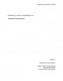 INFORME DE LA PRÁCTICA EXPERIMENTAL #1 “Potenciales Termodinámicos.”