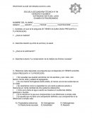 Examen extraordinario de quimica