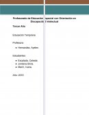 Educación temprana violencia y desarrollo del kinfante