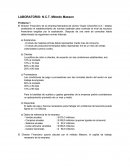 LABORATORIO: N.C.T. Método Masson