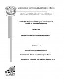 Conflicto Organizacional y su resolución a través de un memorándum