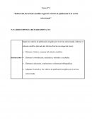 Tarea N° 4 “Elaboración del artículo científico según los criterios de publicación de la revista seleccionada”