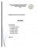 PSICOLOGÍA EDUCACIONAL. INCLUSIÓN EDUCATIVA