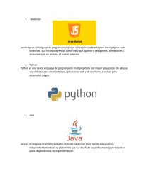 Lenguajes de programacion. Página 1