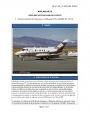 Formato de reporte HAWKER DH.125-1A