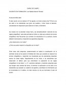 Diario de campo PLAN DE ACCIÓN