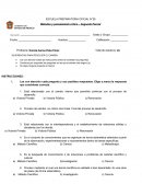 Examen pensamiento critico y metodologia