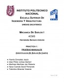 Practica 1 mecanica de suelos 1