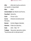 La promesa de la vida peruana